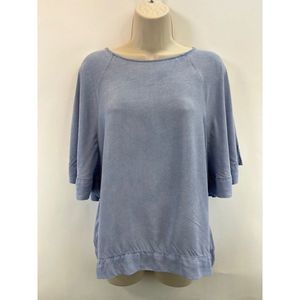 Anthropologie La Vi Sam & Lavi Womens Sz XS Light Blue Blouse